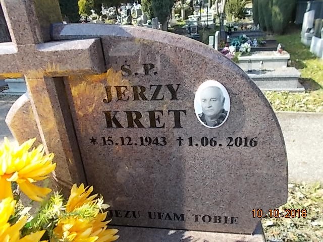 Jerzy KRET 1943 Bielsko-Biała - Grobonet - Wyszukiwarka osób pochowanych
