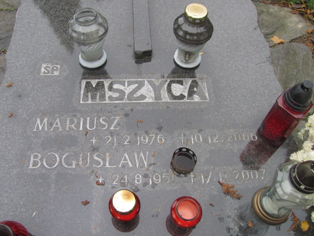 Bogusław Mszyca 1951 Bielsko-Biała - Grobonet - Wyszukiwarka osób pochowanych