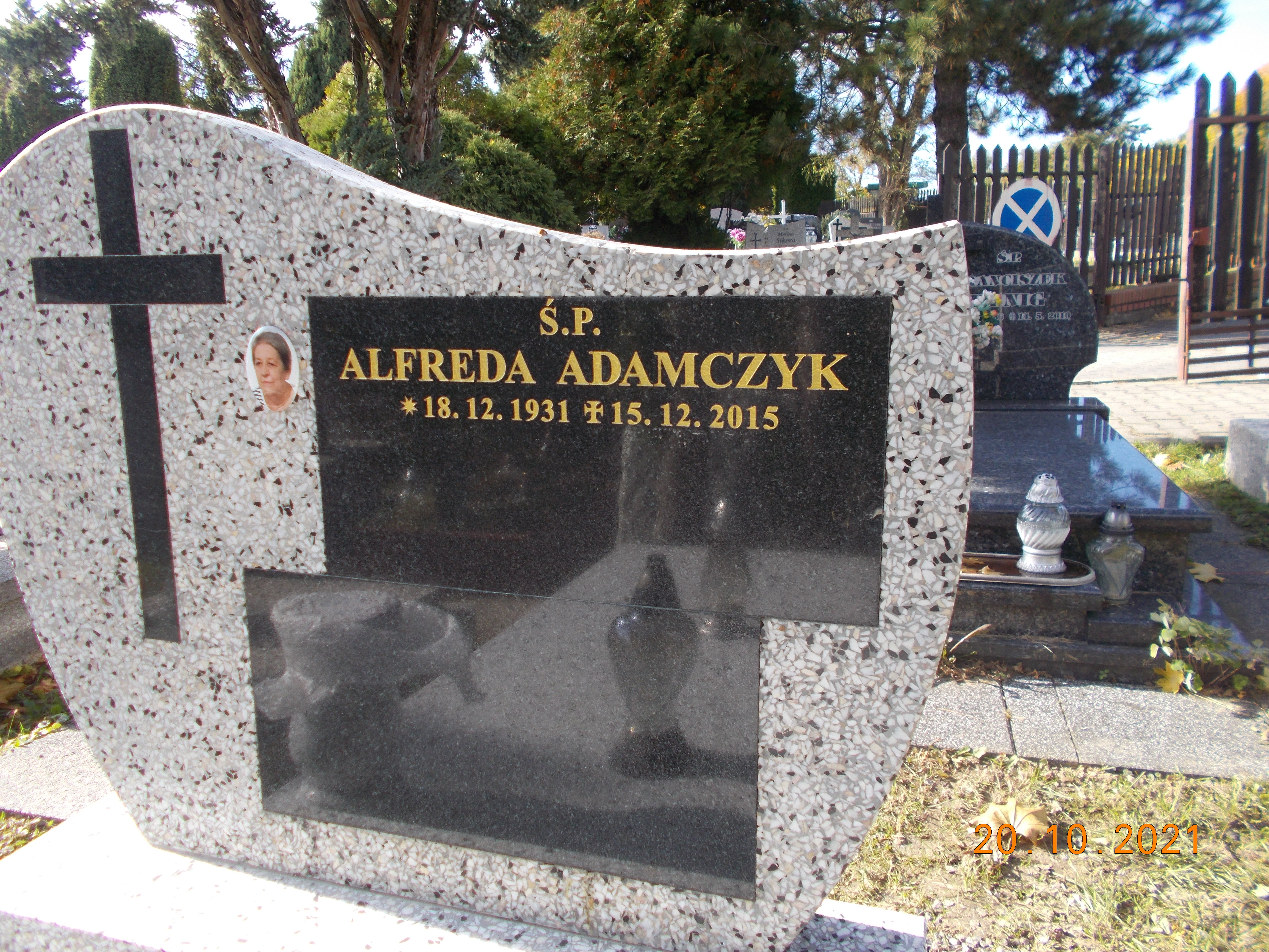 Alfreda ADAMCZYK 1931 Bielsko-Biała - Grobonet - Wyszukiwarka osób pochowanych