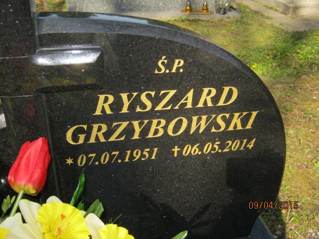 Ryszard GRZYBOWSKI 1951 Bielsko-Biała - Grobonet - Wyszukiwarka osób pochowanych