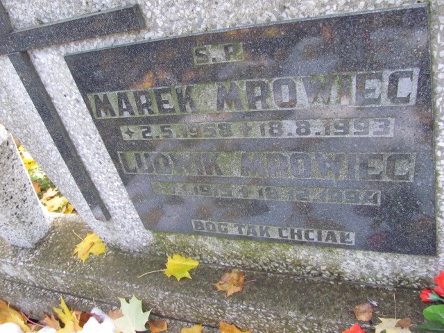 Marek MROWIEC 1958 Bielsko-Biała - Grobonet - Wyszukiwarka osób pochowanych