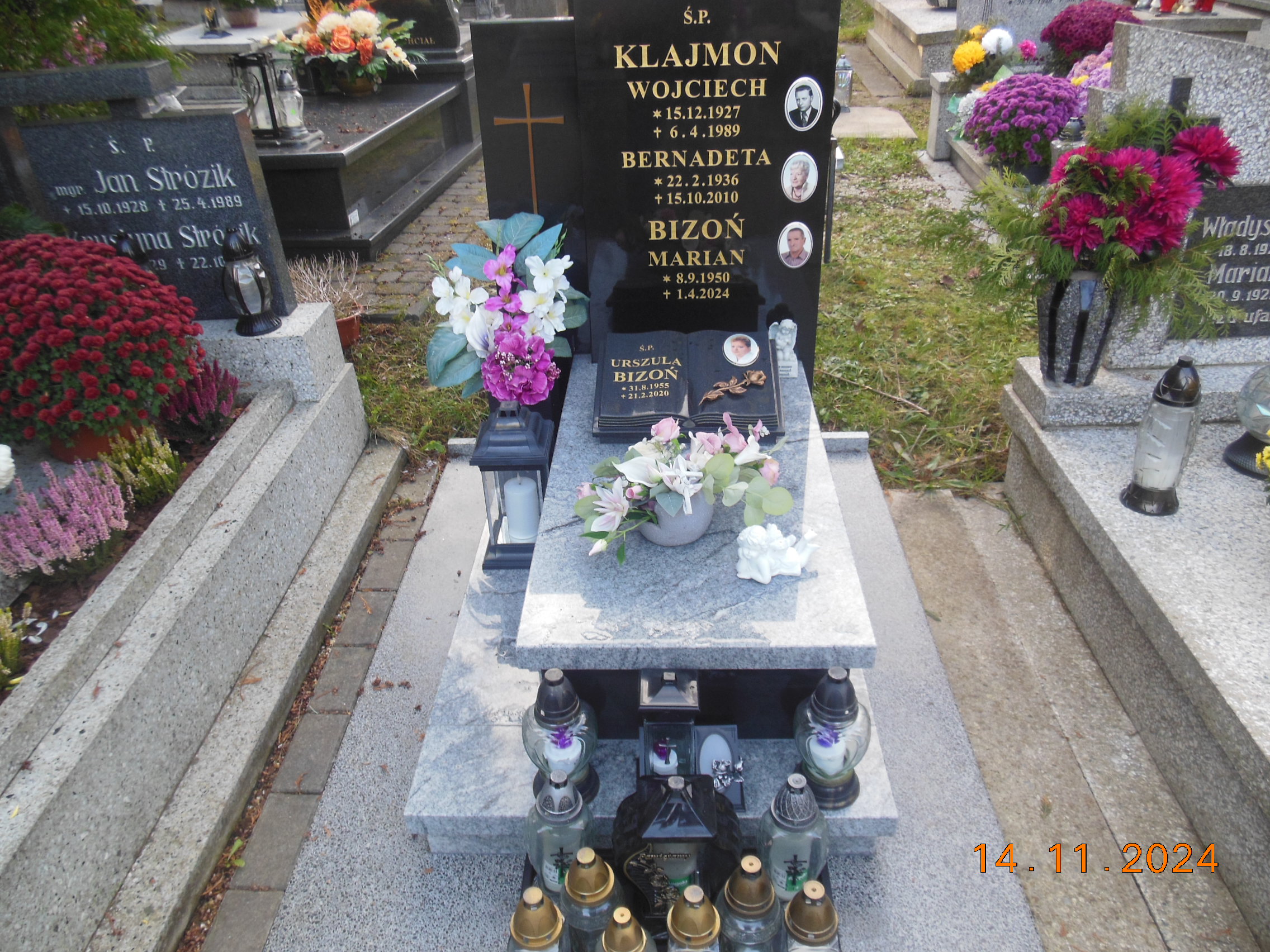 Wojciech KLAJMON 1927 Bielsko-Biała - Grobonet - Wyszukiwarka osób pochowanych