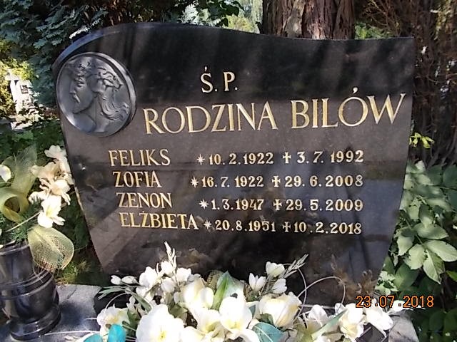 Elżbieta BIL 1951 Bielsko-Biała - Grobonet - Wyszukiwarka osób pochowanych