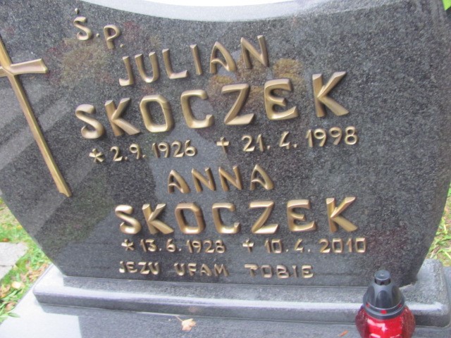 Anna SKOCZEK 1928 Bielsko-Biała - Grobonet - Wyszukiwarka osób pochowanych