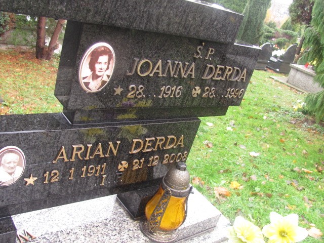 Joanna DERDA 1916 Bielsko-Biała - Grobonet - Wyszukiwarka osób pochowanych