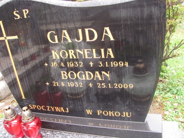 Bogdan GAJDA 1932 Bielsko-Biała - Grobonet - Wyszukiwarka osób pochowanych
