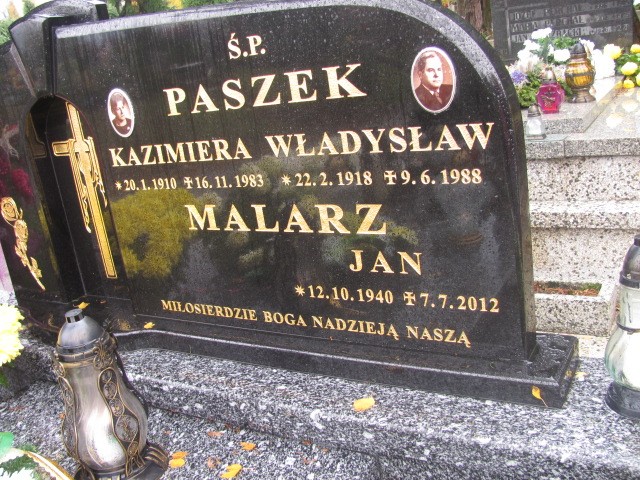 Jan MALARZ 1940 Bielsko-Biała - Grobonet - Wyszukiwarka osób pochowanych