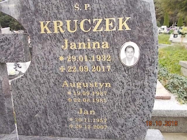 Jan KRUCZEK 1957 Bielsko-Biała - Grobonet - Wyszukiwarka osób pochowanych