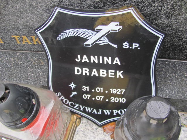 Janina DRABEK 1927 Bielsko-Biała - Grobonet - Wyszukiwarka osób pochowanych