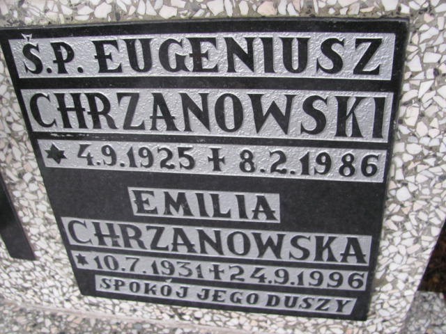 Emilia CHRZANOWSKA 1931 Bielsko-Biała - Grobonet - Wyszukiwarka osób pochowanych
