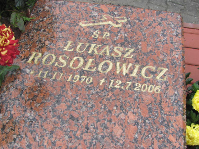 Łukasz ROSOŁOWICZ 1970 Bielsko-Biała - Grobonet - Wyszukiwarka osób pochowanych