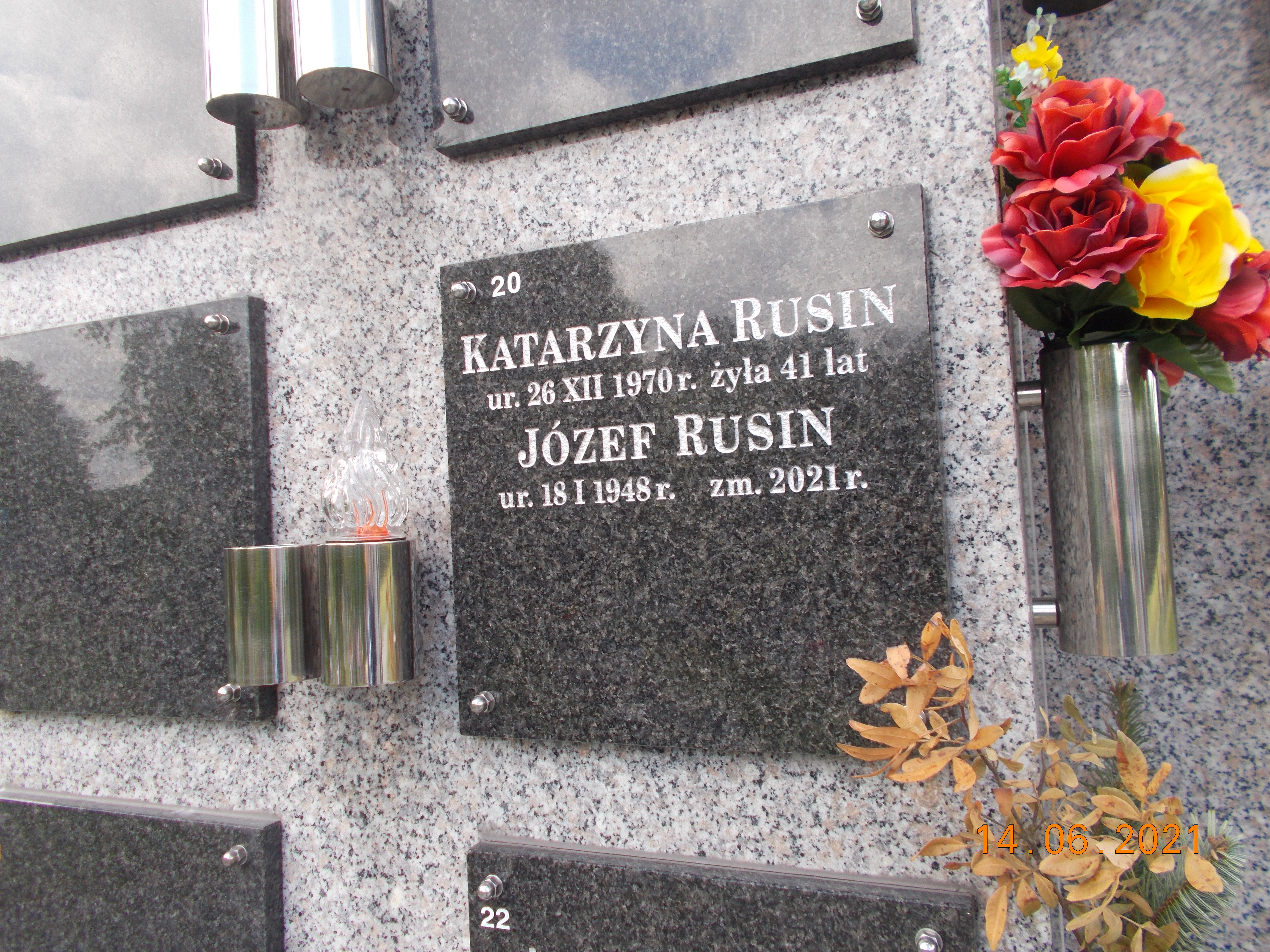 Katarzyna RUSIN 1970 Bielsko-Biała - Grobonet - Wyszukiwarka osób pochowanych