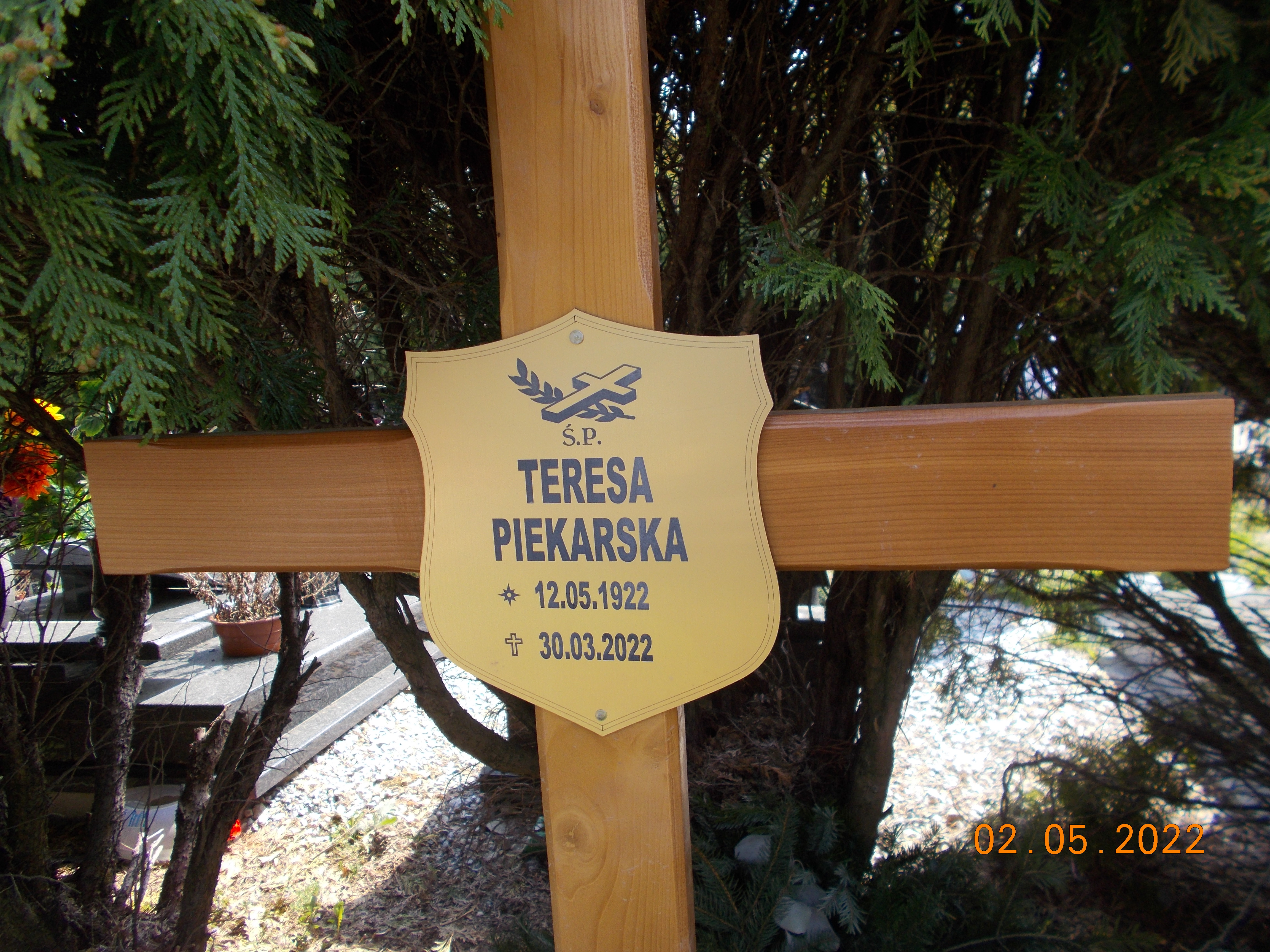 Teresa PIEKARSKA 1922 Bielsko-Biała - Grobonet - Wyszukiwarka osób pochowanych