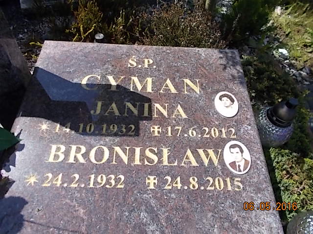 Bronisław CYMAN 1932 Bielsko-Biała - Grobonet - Wyszukiwarka osób pochowanych