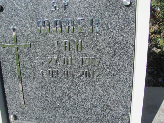 Jan MAREK 1967 Bielsko-Biała - Grobonet - Wyszukiwarka osób pochowanych