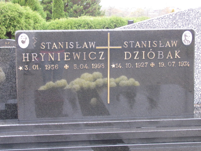 Stanisław HRYNIEWICZ 1956 Bielsko-Biała - Grobonet - Wyszukiwarka osób pochowanych