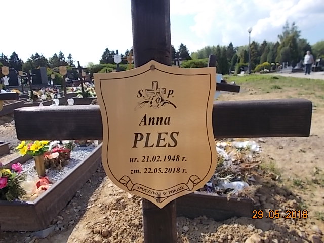 Anna PLES 1948 Bielsko-Biała - Grobonet - Wyszukiwarka osób pochowanych