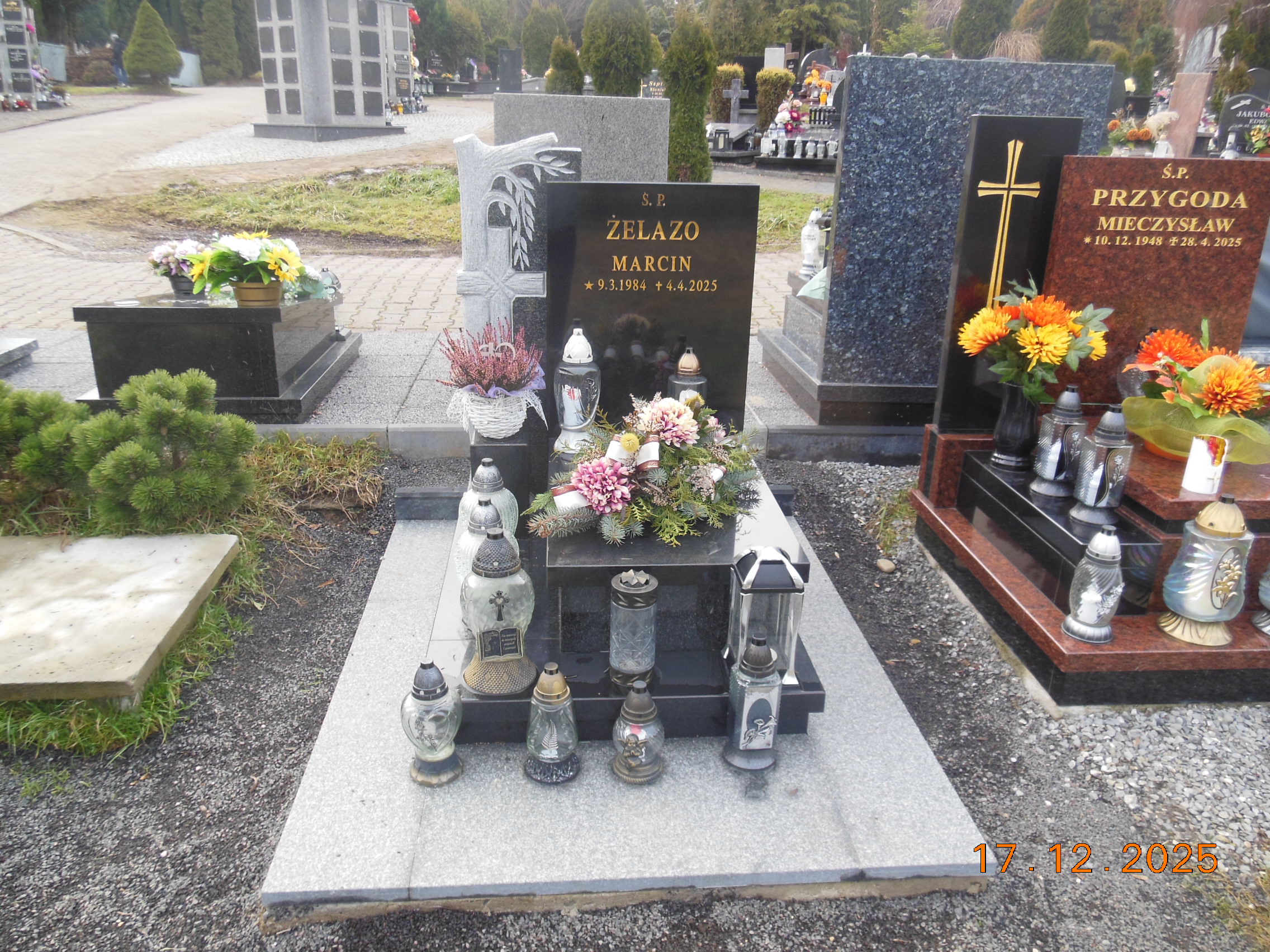 Marcin ŻELAZO 1984 Bielsko-Biała - Grobonet - Wyszukiwarka osób pochowanych