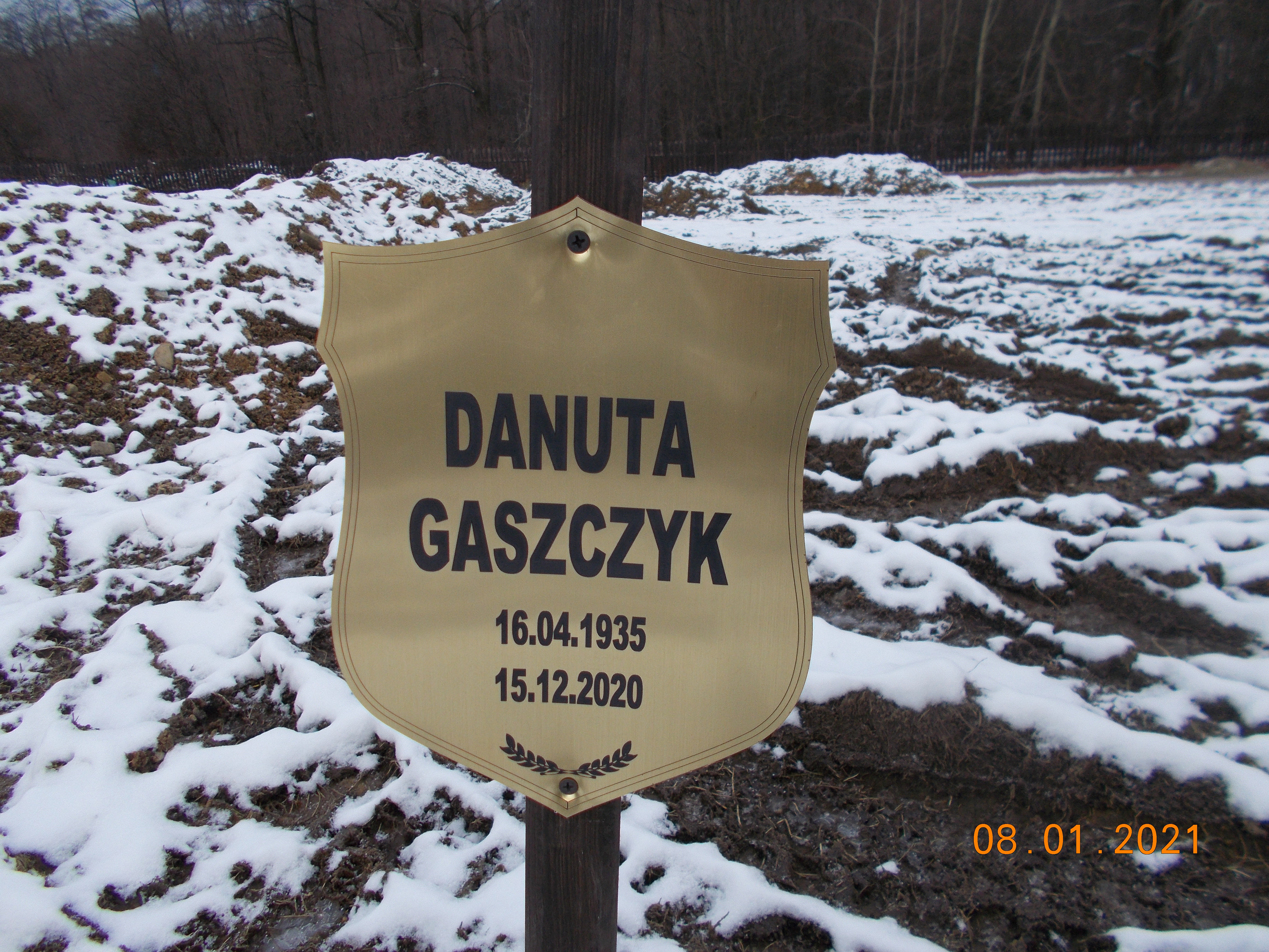 Danuta GASZCZYK 1935 Bielsko-Biała - Grobonet - Wyszukiwarka osób pochowanych