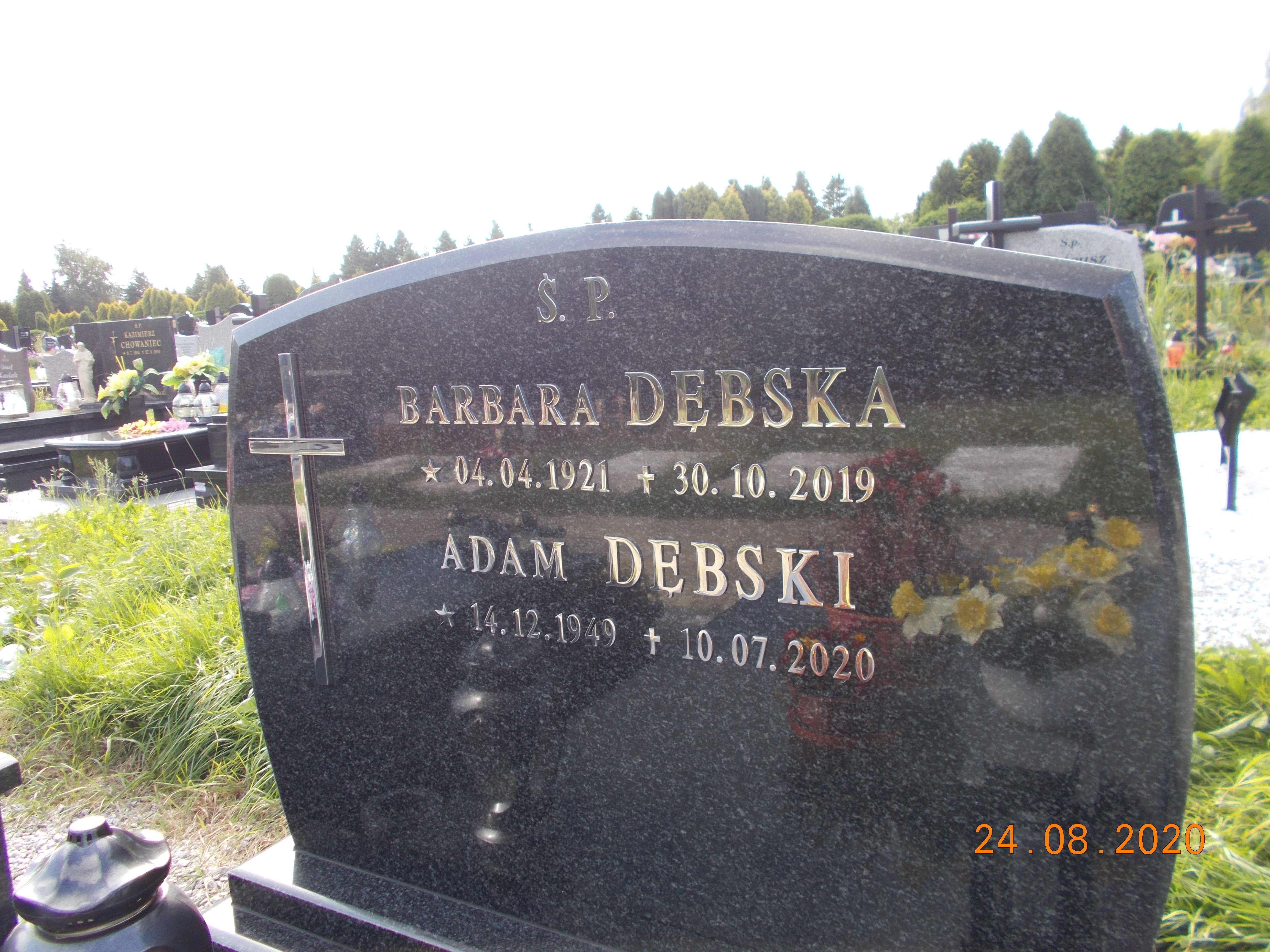 Barbara DĘBSKA 1921 Bielsko-Biała - Grobonet - Wyszukiwarka osób pochowanych