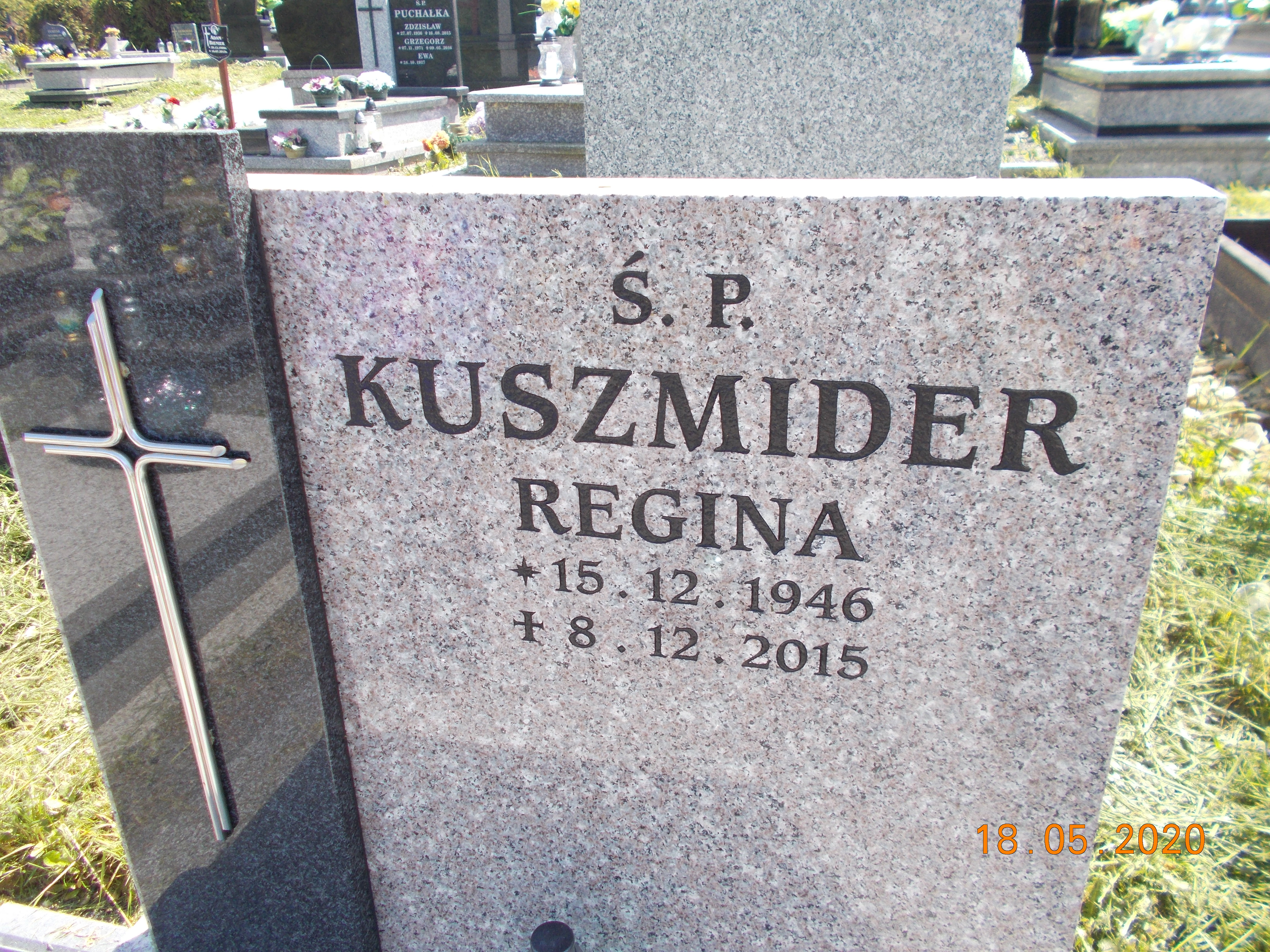 Regina KUSZMIDER 1946 Bielsko-Biała - Grobonet - Wyszukiwarka osób pochowanych