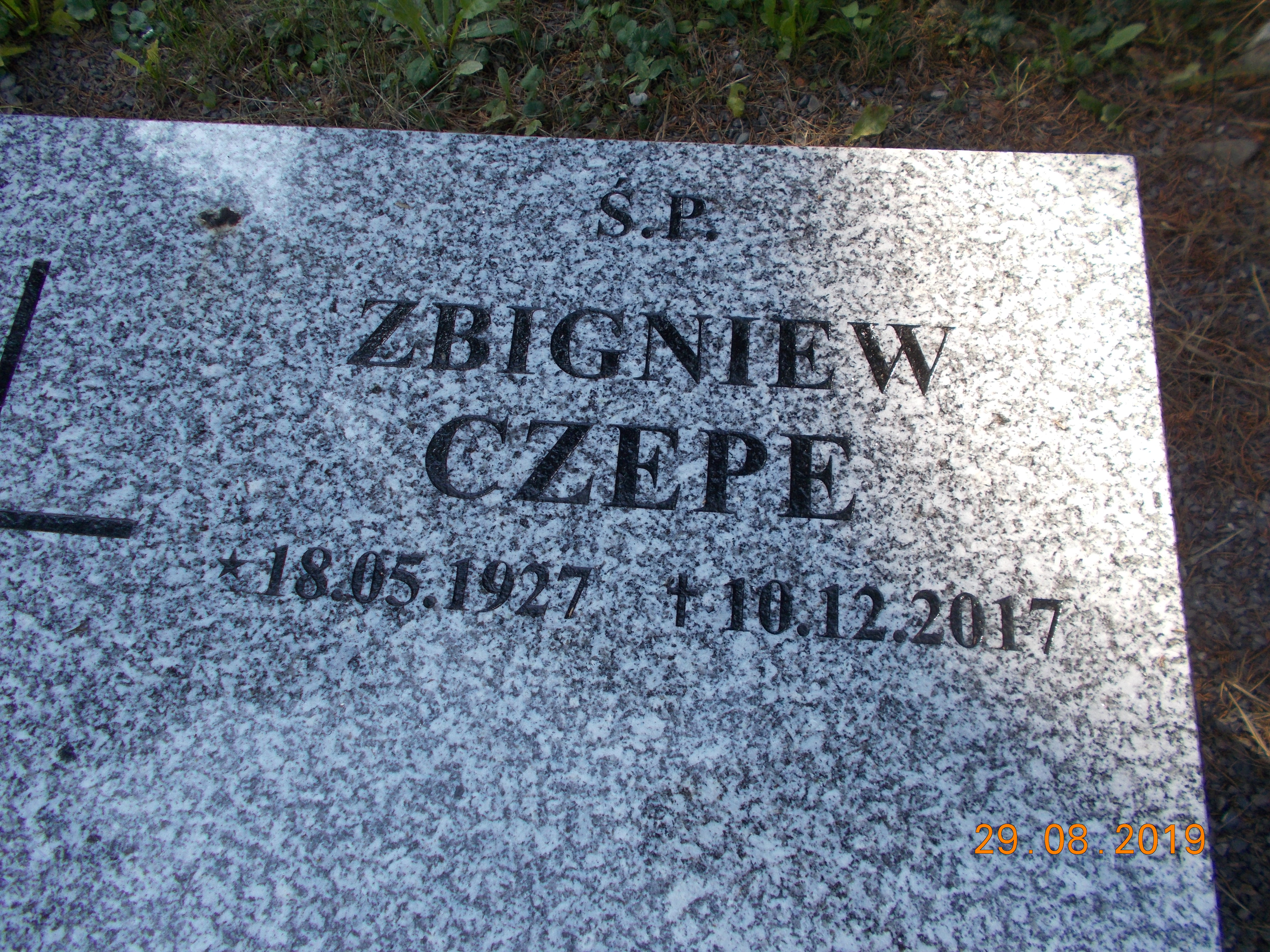 Zbigniew CZEPE 1927 Bielsko-Biała - Grobonet - Wyszukiwarka osób pochowanych
