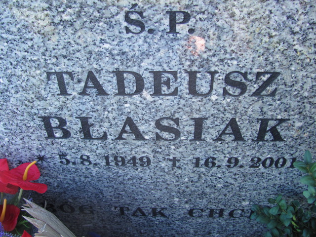 Władysław BŁASIAK 1952 Bielsko-Biała - Grobonet - Wyszukiwarka osób pochowanych