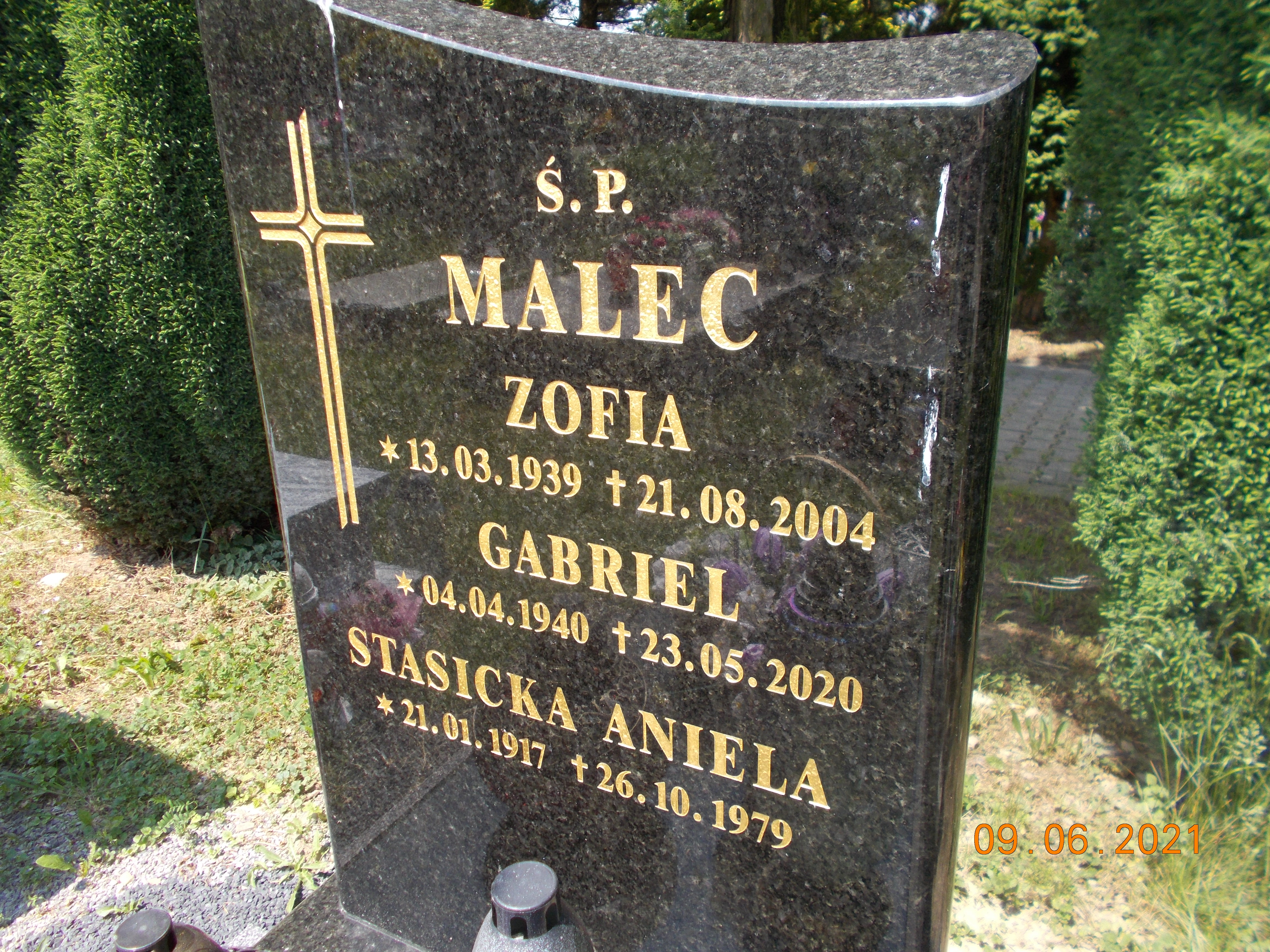 Gabriel MALEC 1940 Bielsko-Biała - Grobonet - Wyszukiwarka osób pochowanych