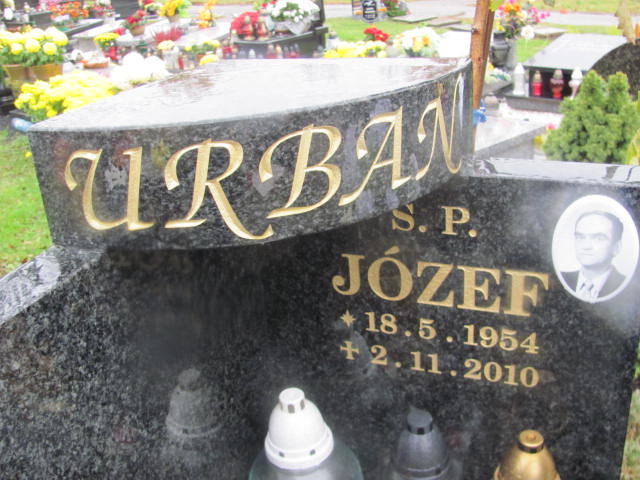 Józef URBAN 1954 Bielsko-Biała - Grobonet - Wyszukiwarka osób pochowanych