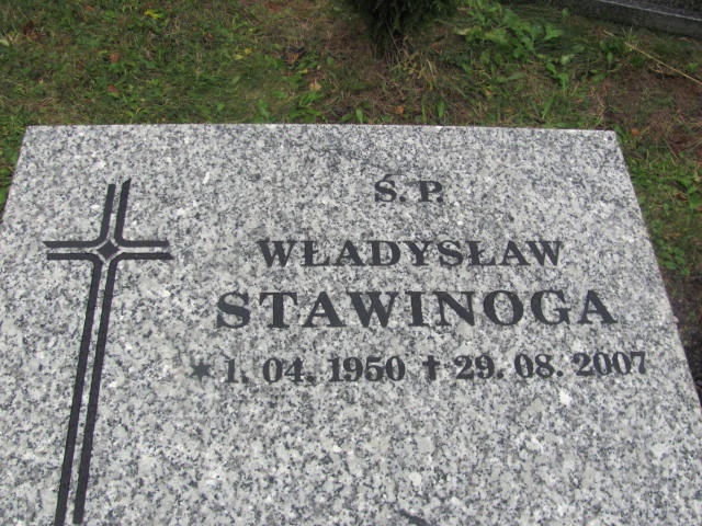 Władysław STAWINOGA 1950 Bielsko-Biała - Grobonet - Wyszukiwarka osób pochowanych