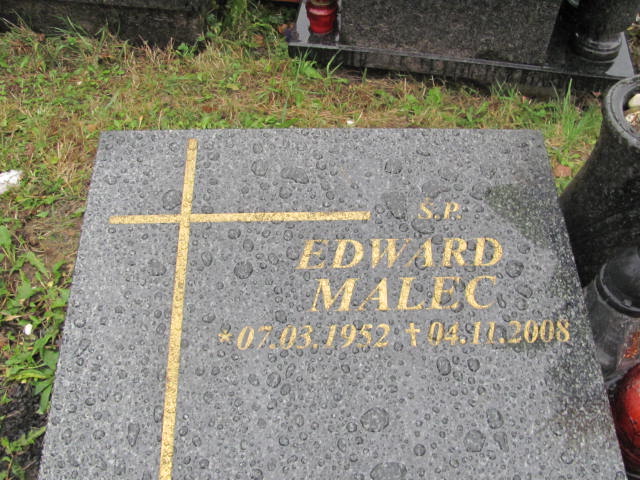 Edward MALEC 1952 Bielsko-Biała - Grobonet - Wyszukiwarka osób pochowanych