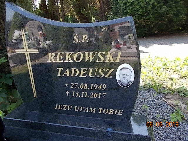 Tadeusz REKOWSKI 1949 Bielsko-Biała - Grobonet - Wyszukiwarka osób pochowanych
