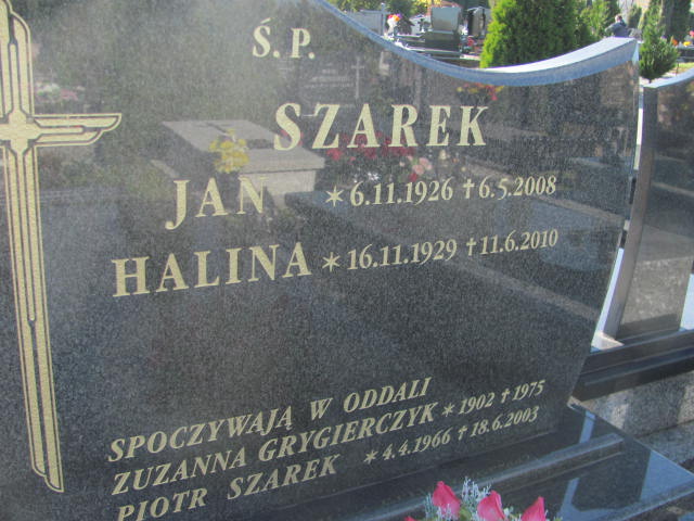 Jan SZAREK 1926 Bielsko-Biała - Grobonet - Wyszukiwarka osób pochowanych