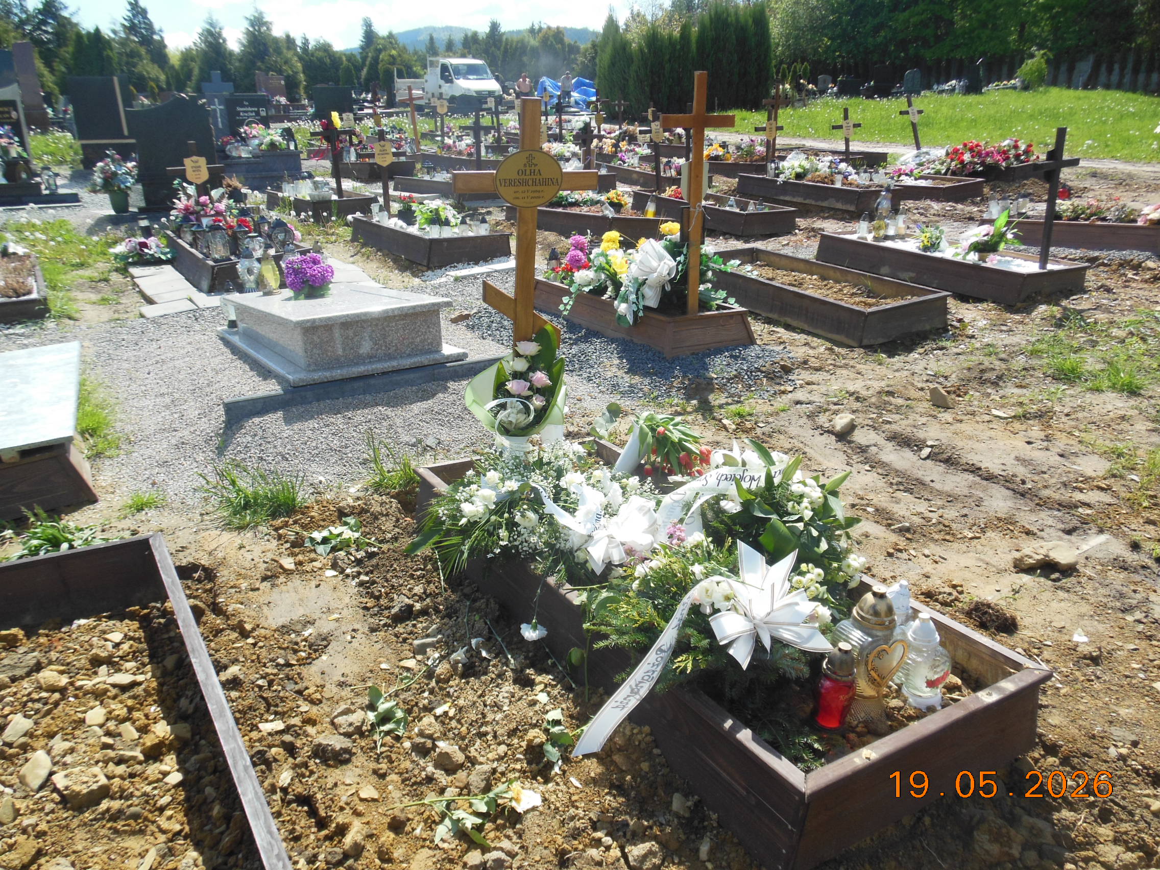 Olha VERESHCHAHINA 1969 Bielsko-Biała - Grobonet - Wyszukiwarka osób pochowanych