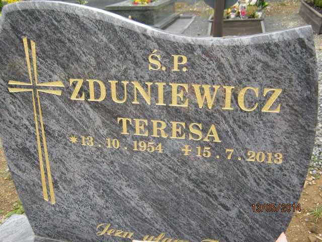 Antoni ZDUNIEWICZ 1952 Bielsko-Biała - Grobonet - Wyszukiwarka osób pochowanych