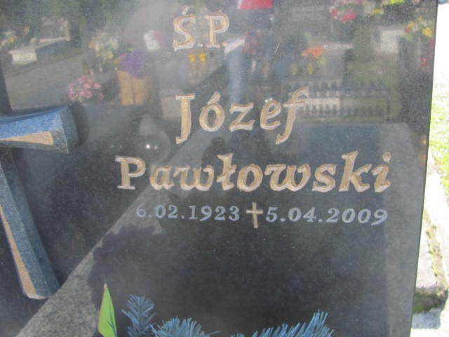 Józef PAWŁOWSKI 1924 Bielsko-Biała - Grobonet - Wyszukiwarka osób pochowanych