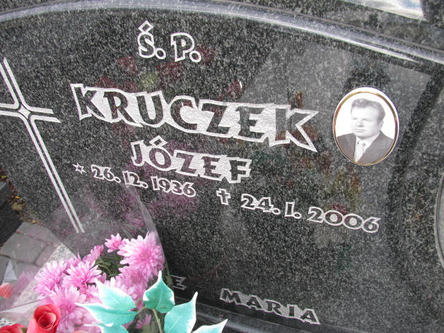 Józef KRUCZEK 1936 Bielsko-Biała - Grobonet - Wyszukiwarka osób pochowanych