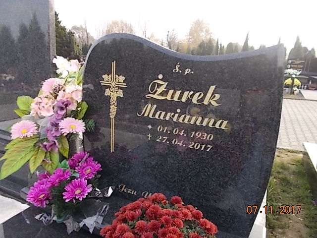 Marianna ŻUREK 1930 Bielsko-Biała - Grobonet - Wyszukiwarka osób pochowanych