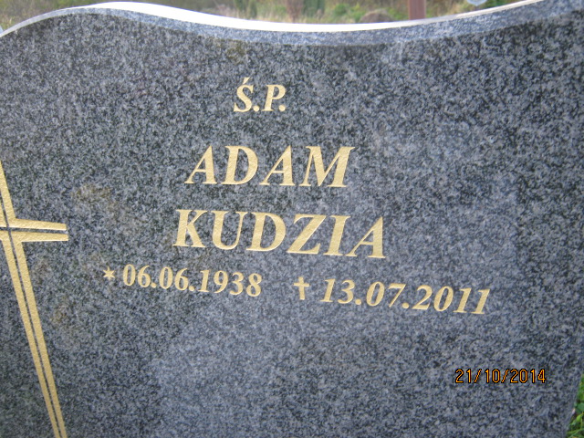 Adam KUDZIA 1938 Bielsko-Biała - Grobonet - Wyszukiwarka osób pochowanych