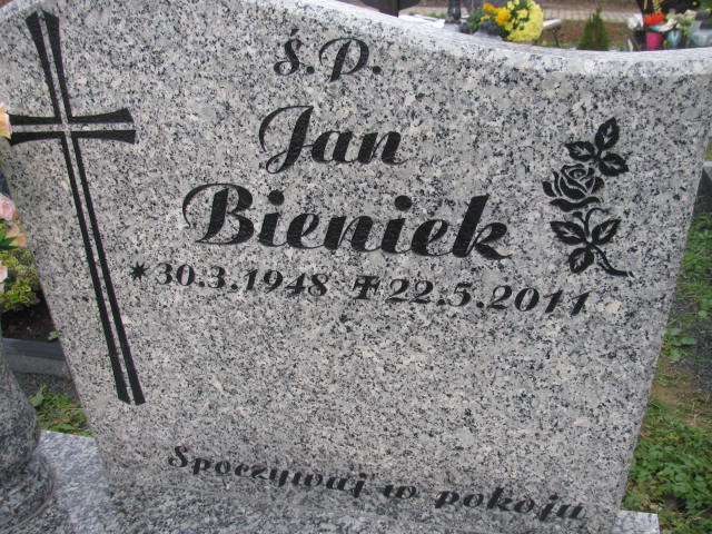 Jan BIENIEK 1948 Bielsko-Biała - Grobonet - Wyszukiwarka osób pochowanych