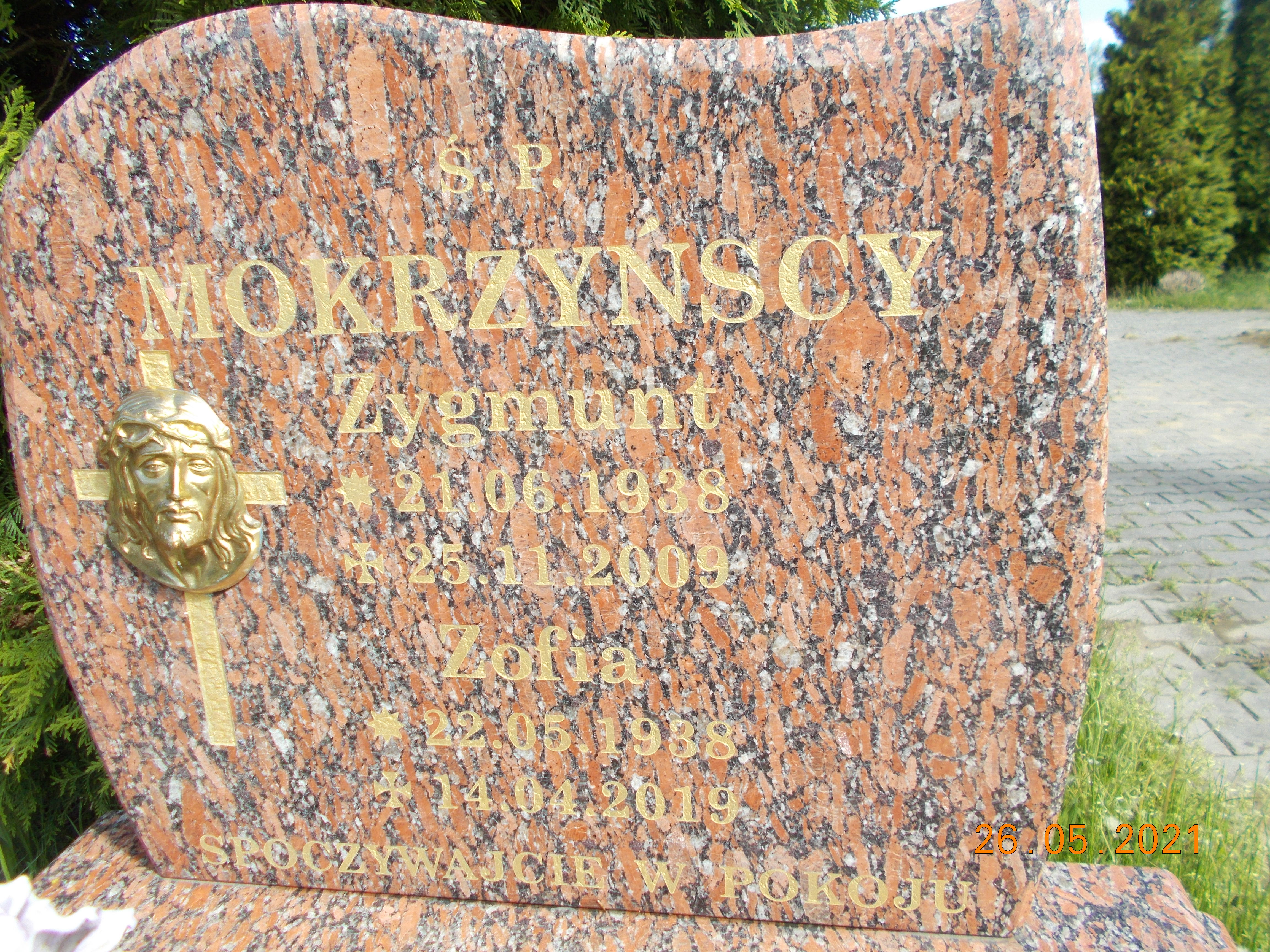 Zofia MOKRZYŃSKA 1938 Bielsko-Biała - Grobonet - Wyszukiwarka osób pochowanych