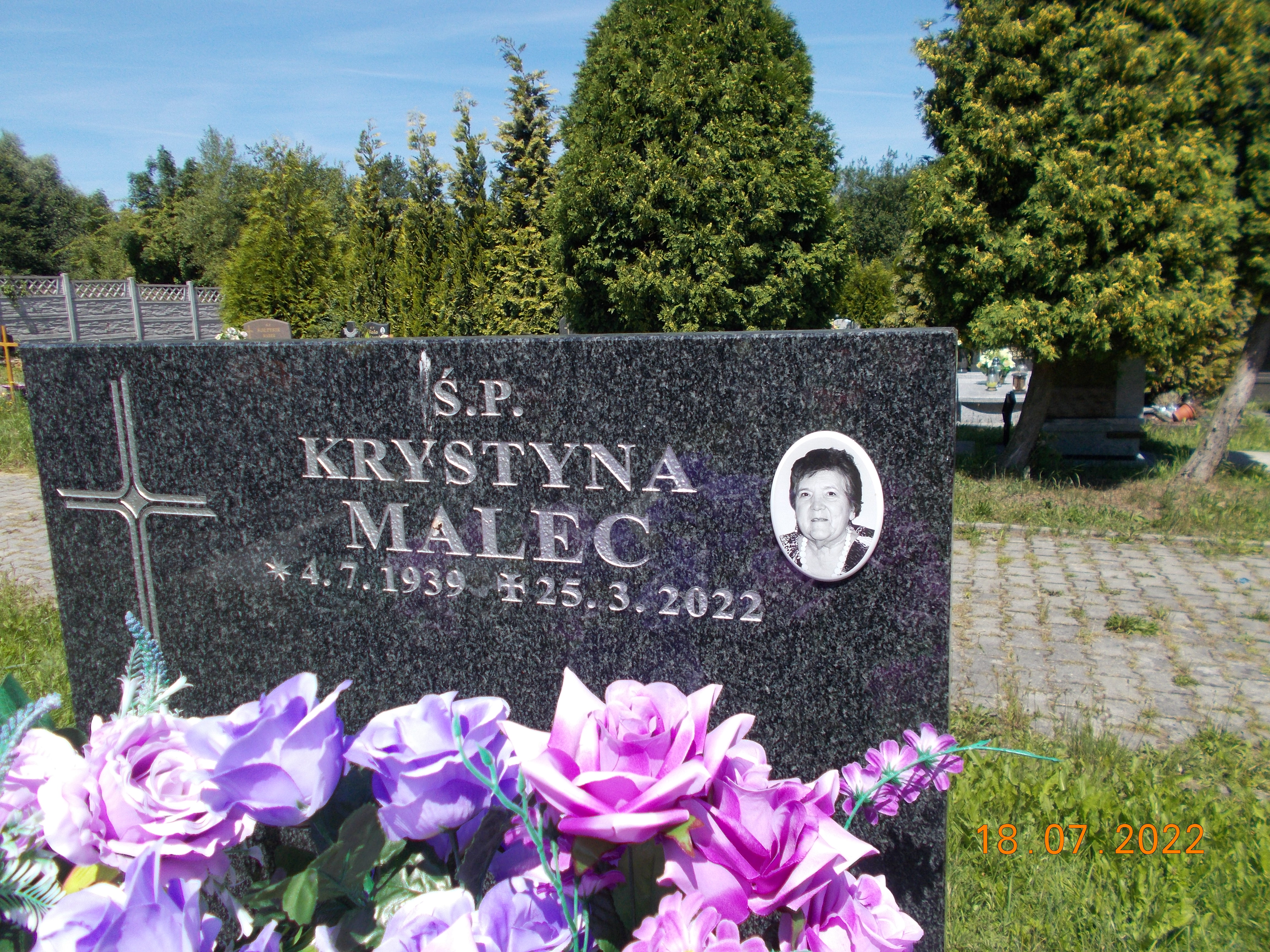 Krystyna MALEC 1939 Bielsko-Biała - Grobonet - Wyszukiwarka osób pochowanych