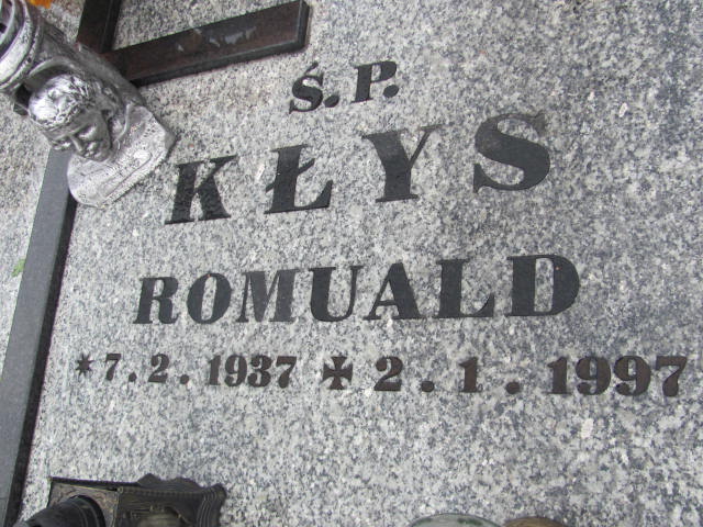 Romuald KŁYS 1937 Bielsko-Biała - Grobonet - Wyszukiwarka osób pochowanych