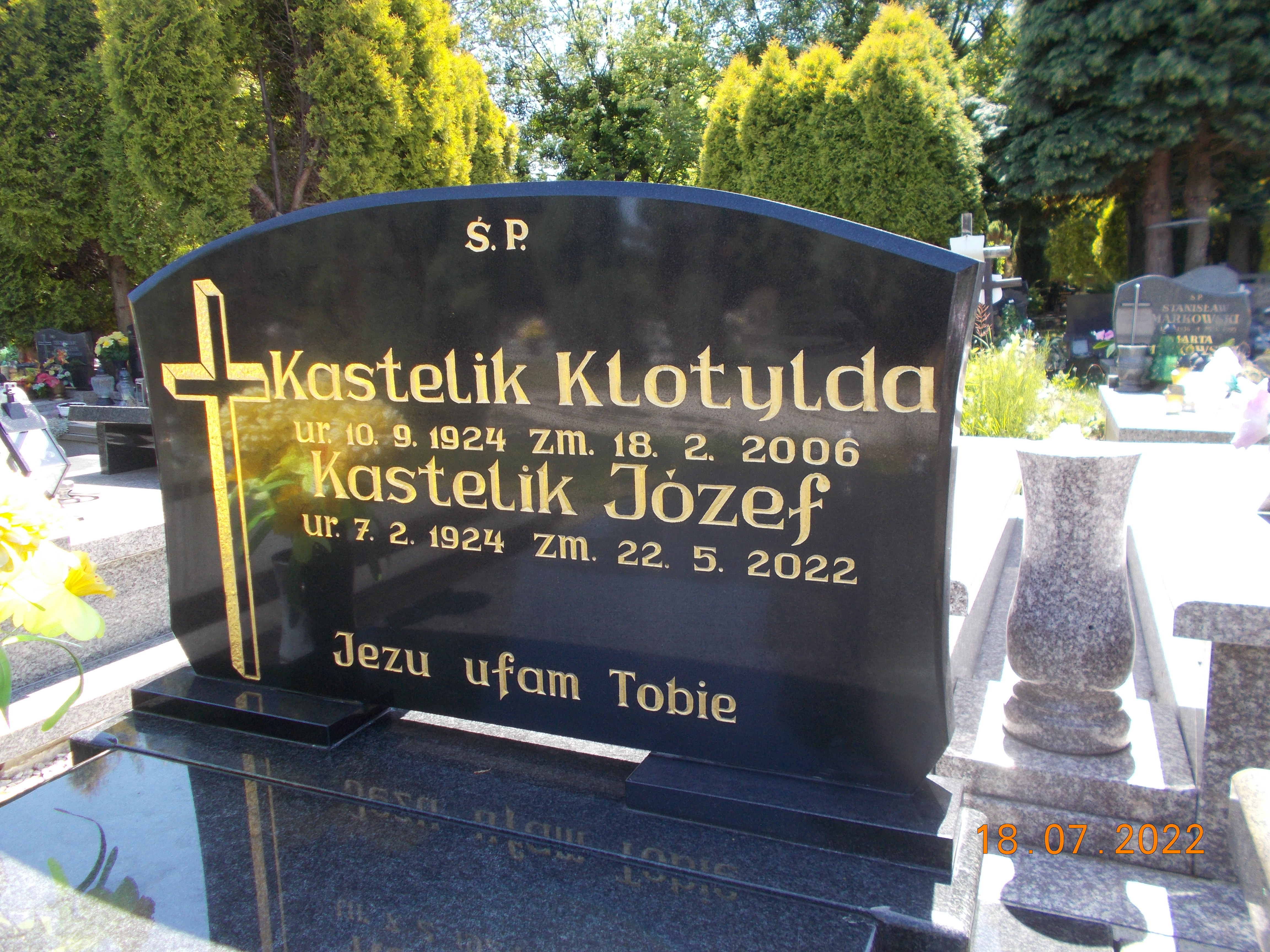 Józef KASTELIK 1924 Bielsko-Biała - Grobonet - Wyszukiwarka osób pochowanych