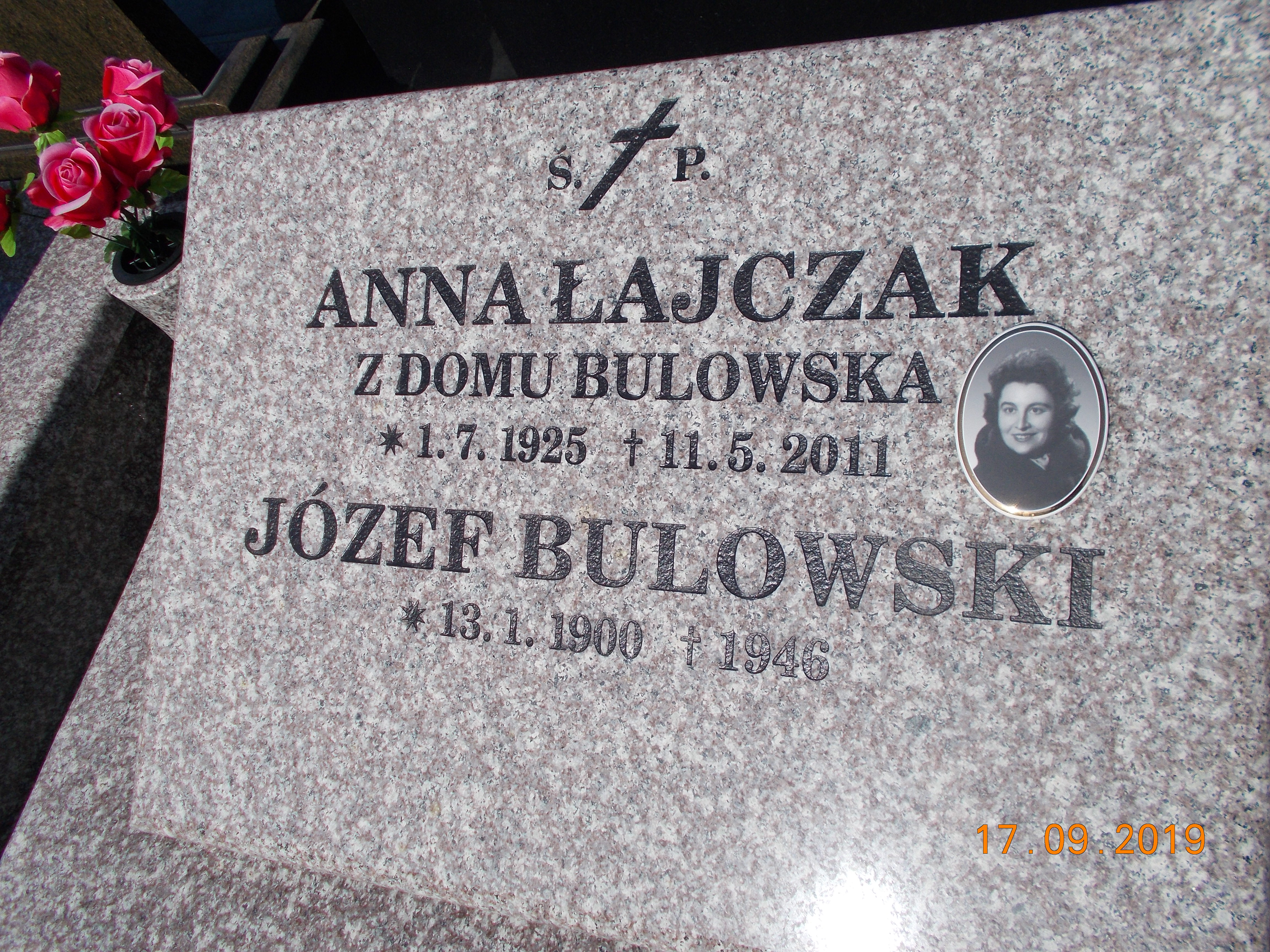 Anna ŁAJCZAK 1925 Bielsko-Biała - Grobonet - Wyszukiwarka osób pochowanych