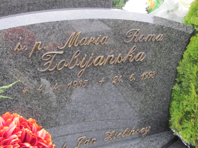Maria TOBIJAŃSKA 1935 Bielsko-Biała - Grobonet - Wyszukiwarka osób pochowanych