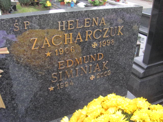 Edmund SIMINIAK 1924 Bielsko-Biała - Grobonet - Wyszukiwarka osób pochowanych