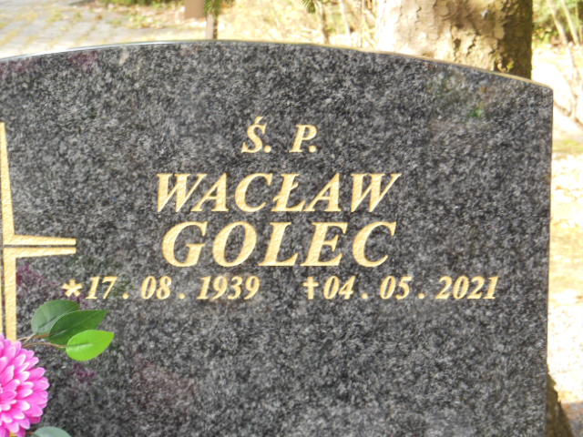 Wacław GOLEC 1939 Bielsko-Biała - Grobonet - Wyszukiwarka osób pochowanych