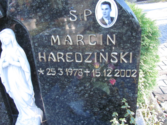 Marcin HARĘDZIŃSKI 1978 Bielsko-Biała - Grobonet - Wyszukiwarka osób pochowanych