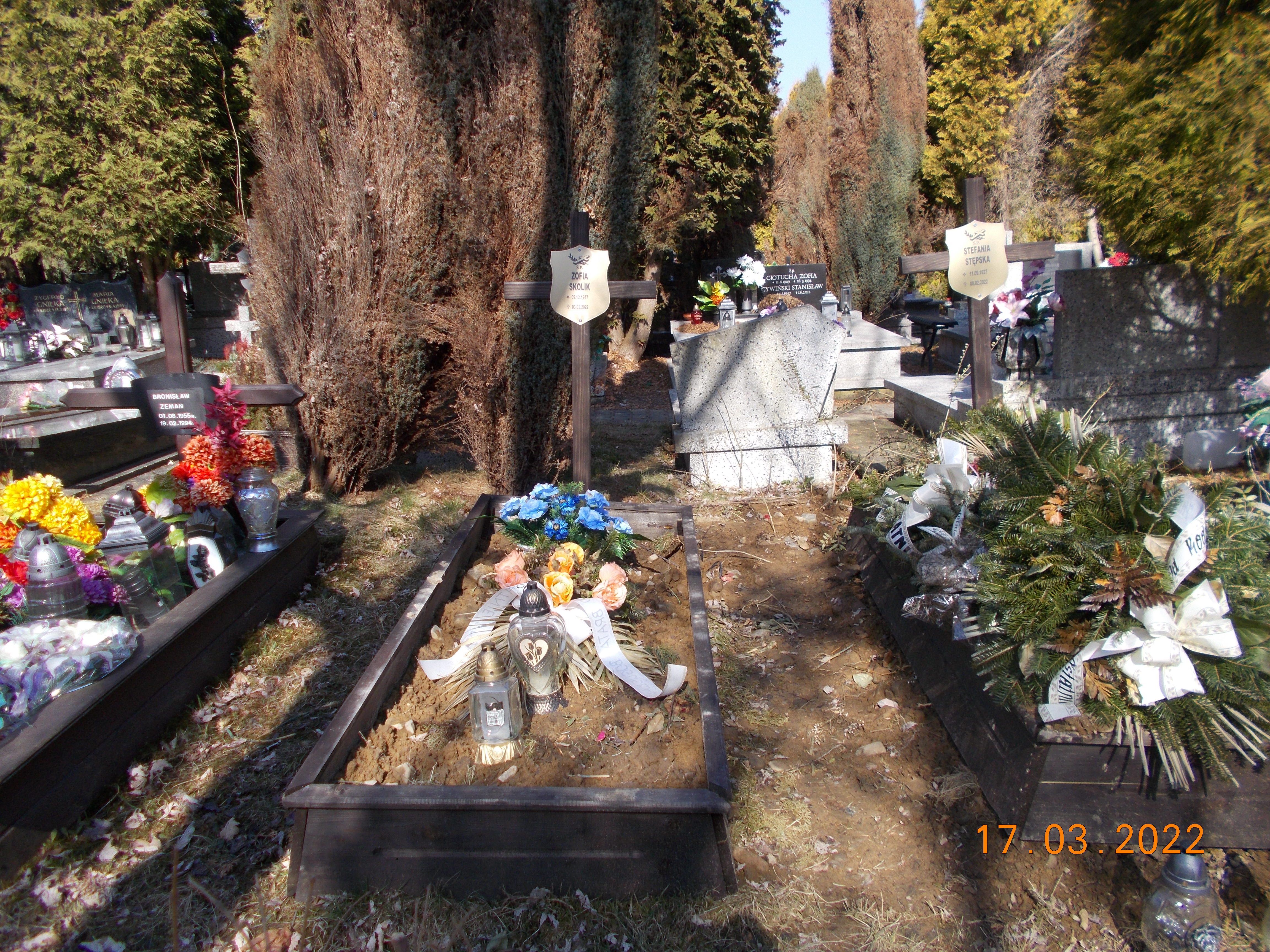Grób ZOFIA SKOLIK